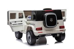 ELJET Dětské elektrické auto Mercedes EQG bílá/white