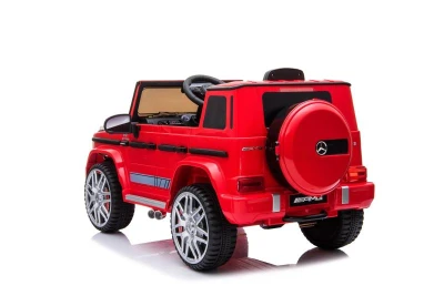 ELJET Dětské elektrické auto Mercedes G63 AMG červená/red