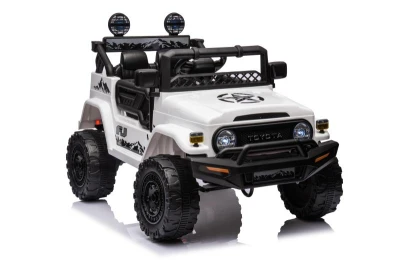 ELJET Toyota FJ Cruiser bílé dětské elektrické auto