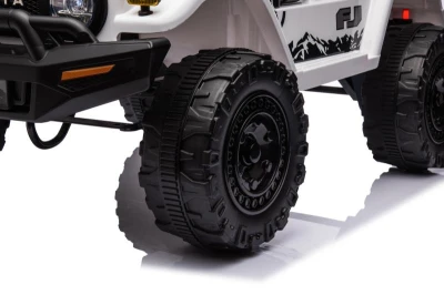 ELJET Toyota FJ Cruiser bílé dětské elektrické auto