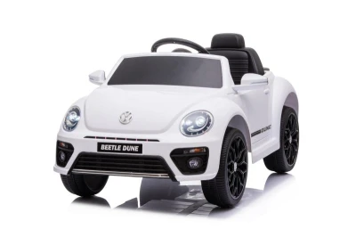 ELJET Dětské elektrické auto Volkswagen Beetle bílá/white ELJET Dětské elektrické auto Volkswagen Beetle bílá/white