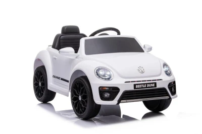 ELJET Dětské elektrické auto Volkswagen Beetle bílá/white