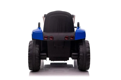ELJET Dětský elektrický traktor s nakládací lžící modrá Li-Ion
