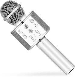ELJET Karaoke mikrofon Globe Silver ELJET Karaoke mikrofon Globe Silver