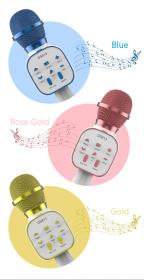 ELJET Karaoke mikrofon Star Rose Gold