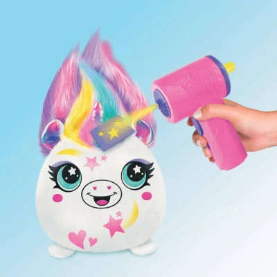 EPEE EP Line Airbrush Hairiffic Squish Pal set plyšák k vybarvení na baterie 2 druhy