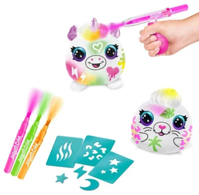 EPEE EP Line Airbrush Neon Mini překvapení 2-pack plyšák k vybarvení 2ks 6 druhů