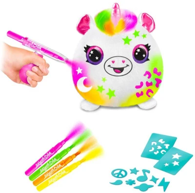EPEE EP Line Airbrush Neon Squish Pals Paint Can set plyšák k vybarvení 3 druhy
