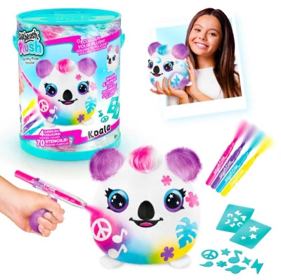 EPEE EP Line Airbrush Squish Pals Paint Can set plyšák k vybarvení 3 druhy