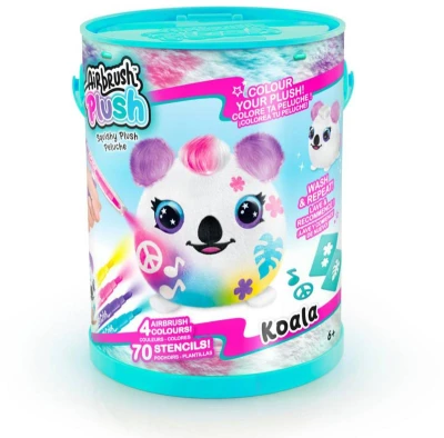 EPEE EP Line Airbrush Squish Pals Paint Can set plyšák k vybarvení 3 druhy