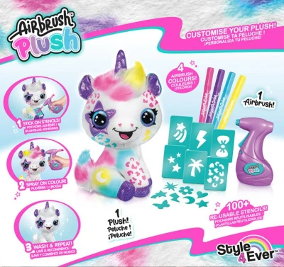 EPEE EP Line Airbrush studio Jednorožec kreativní set s rozprašovací pistolí na baterie