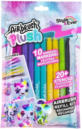 EPEE EP Line Airbrush studio náhradní barevná náplň set 10 barev se šablonami