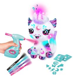 EP line Airbrush studio vesmírný jednorožec rozprašovací pistole s náplněmi na baterie