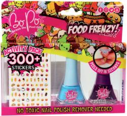 EP line BO-PO Food Frenzy lak na nehty slupovací 2ks + samolepky různé druhy
