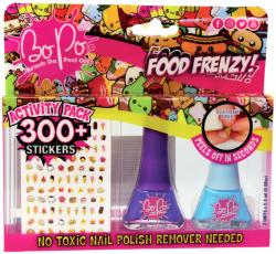 EP line BO-PO Food Frenzy lak na nehty slupovací 2ks + samolepky různé druhy