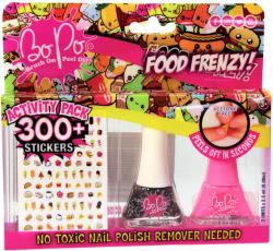EP line BO-PO Food Frenzy lak na nehty slupovací 2ks + samolepky různé druhy