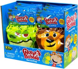 EP line Bubbles zábavné rukavice s bublifukem na tvorbu bublin zvířátko 8 druhů