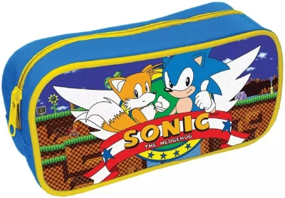 EPEE EP Line dětský penál Ježek Sonic školní pouzdro na zip EPEE EP Line dětský penál Ježek Sonic školní pouzdro na zip