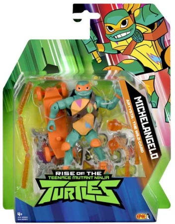 EP line Figúrka Korytnačky Ninja 10cm set s doplnkami rôzne druhy plast