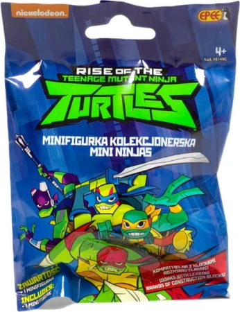 EP line Figúrka Želvy Ninja rôzne druhy v sáčku s prekvapením