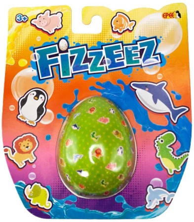 EPEE EP Line Fizzeez šumivé vajíčko zvířátko ve vodě líhnoucí se a rostoucí 1ks