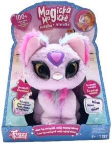 EP line Fuzzy Friends magické zvířátko interaktivní kočička Zoe na baterie Světlo Zvuk