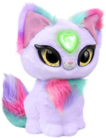 EPEE Fuzzy Friends magické zvířátko interaktivní kočička Zoe na baterie Světlo Zvuk