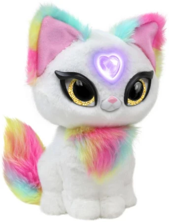 EP line Fuzzy Friends magické zvieratko interaktívna mačička Zoe na batérie Svetlo Zvuk