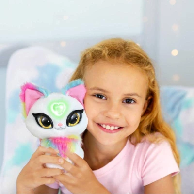 EP line Fuzzy Friends magické zvieratko interaktívna mačička Zoe na batérie Svetlo Zvuk