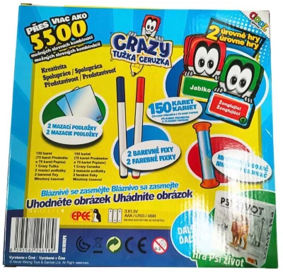 EPEE EP Line Hra Cool Games Crazy tužka elektronická na baterie (společenská hra)