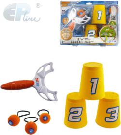 EP line Hra Phlat Sport set prak se 3 míčky s poutky a 3 kelímky