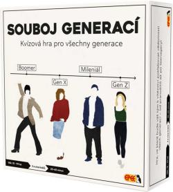 EP line Hra Souboj generací kvízová (společenská hra)