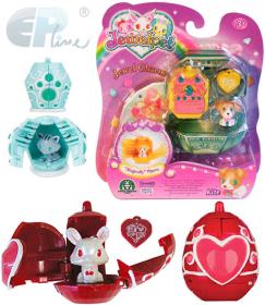 EP line Jewel Pet blister set zvířátko drahokámek s domečkem různé druhy