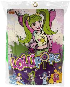 EP line KARNEVAL paruka dětská Lollipopz Amy zelená umělé vlasy