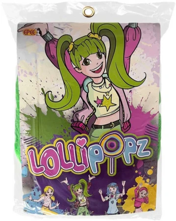 EPEE KARNEVAL paruka dětská Lollipopz Amy zelená umělé vlasy