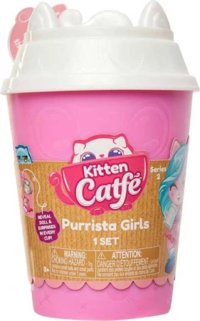 EPEE EP Line Kitten Catfé kelímek herní set s panenkou a doplňky s překvapením série 2