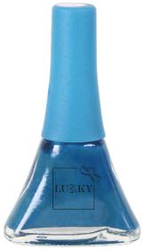 EP line LUKKY Lak na nehty Lollipopz dětský Modrý slupovací 5,5ml na kartě