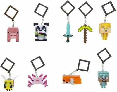 EPEE EP Line Minecraft postavička V2 přívěsek klíčenka s překvapením v sáčku