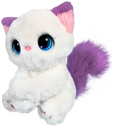 EPEE EP Line My Fuzzy Friends Mazlivá kočička Amálka interaktivní na baterie Světlo Zvuk