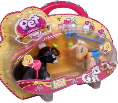 EPEE EP Line Pet Parade Poník set 2ks s doplňky reaguje na pohyb prstu plast 3 druhy