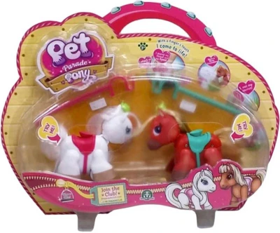 EPEE EP Line Pet Parade Poník set 2ks s doplňky reaguje na pohyb prstu plast 3 druhy