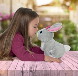 EP line PLYŠ Baby Králíček Bany 29cm interaktivní zvířátko na baterie Zvuk