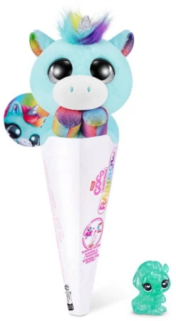 EPEE EP Line PLYŠ Zvířátko Coco Rainbow s překvapením 6 druhů v kornoutu