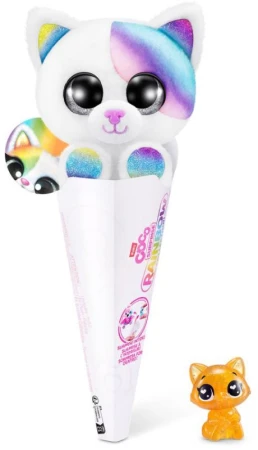 EPEE EP Line PLYŠ Zvířátko Coco Rainbow s překvapením 6 druhů v kornoutu