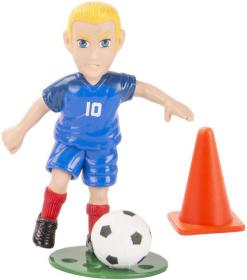 EP line Shooters set figurka fotbalista + kužel s míčem plast 12 druhů