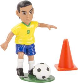 EP line Shooters set figurka fotbalista + kužel s míčem plast 12 druhů