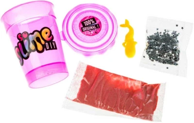 EPEE EP line Slime výroba slizu pro holky kreativní set shaker s glitry a zvířátkem 6 druhů