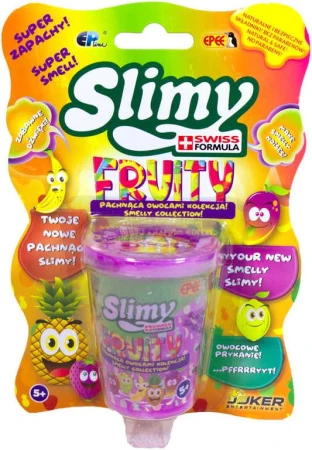 EPEE EP Line Slimy sliz zábavný v kelímku s vůní ovoce 5 druhů