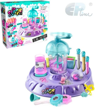 EPEE EP Line So Slime továrna na sliz kreativní set s shakerem a figurkami pro holky EPEE EP Line So Slime továrna na sliz kreativní set s shakerem a figurkami pro holky
