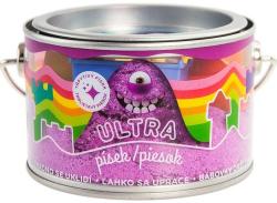 EP line Ultra písek kinetický magický 200g fialový s glitry s formičkami v plechovce